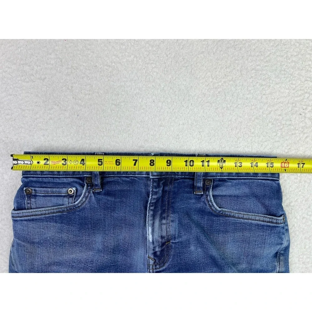 Banana Republic Jeans Mens Blue‎ Slim Traveler Rinse Tapered Stretch Fits 31x32